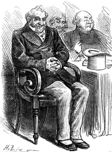 Election Sketches: an uncontested seat, 1880. Creator: Unknown