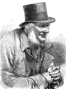 Election Sketches: the old voter who remembers the first reform bill, 1880. Creator: Unknown