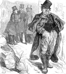 Election Sketches: the Irish vote, 1880. Creator: Unknown