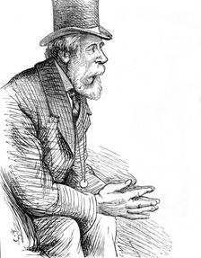 Election Sketches: unconvinced, 1880. Creator: Unknown