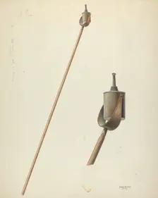 Election Torch, 1937. Creator: Ivar Julius