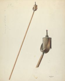 Election Torch, 1937. Creator: Ivar Julius