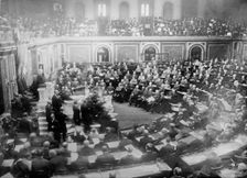 Electoral count, House of Representatives, 1913. Creator: Bain News Service