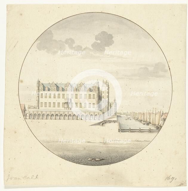 Electors Palace in Berlin, 1685-1695. Creator: Jan van Call.