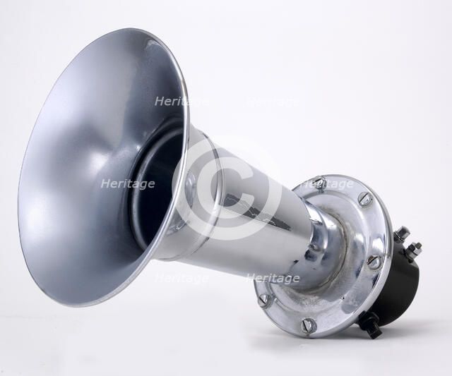 Electric horn. Artist: Unknown.