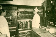 Electrically Equipped Train Kitchen, London and North Eastern Railway 1930. Creator: Unknown