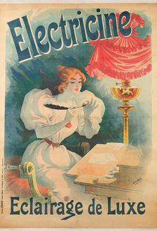 Electricine. Eclairage de Luxe, 1895. Creator: Baylac, Lucien (1851-1913)