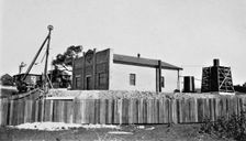 Electricity supply building, Coolangatta, Gold Coast, 1925. Creator: Jack Bain