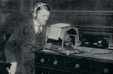 Electricity Transforms the Printed World into Sound for the Blind c1935