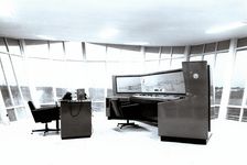 Electronic control of railway stations, the CTC cab, Madrid