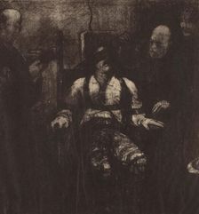 Electrocution (Second State), 1917. Creator: George Wesley Bellows