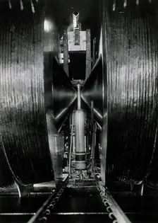 Electro-magnet devised by Aimé Auguste Cotton, in the Académie des Sciences, Paris, c1920s. Creator: Unknown