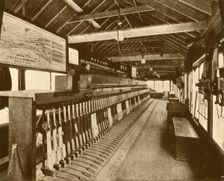 Electro-Mechanical Signal Cabin at Victoria, Southern Railway 1930. Creator: Unknown