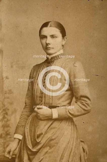 Eleanor Warner, c1886. Creator: Boning and Small.