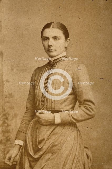 Eleanor Warner, c1886. Creator: Boning and Small.