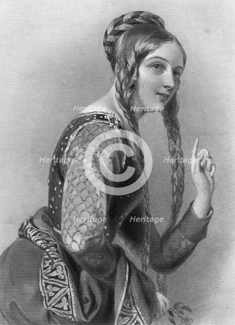 Eleanor of Aquitaine, Queen of Henry II of England. Artist: Unknown