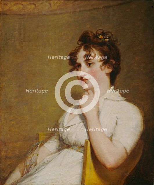 Eleanor Parke Custis Lewis (Mrs. Lawrence Lewis), 1804. Creator: Gilbert Stuart.