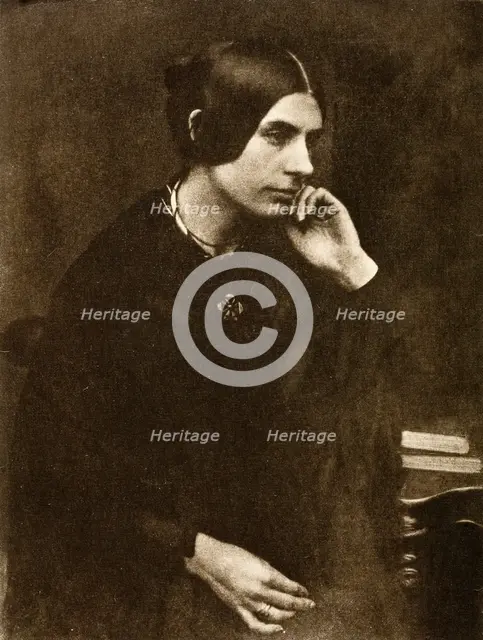 Eleanor Rigby, Printed c.1910. Creators: David Octavius Hill, Robert Adamson.