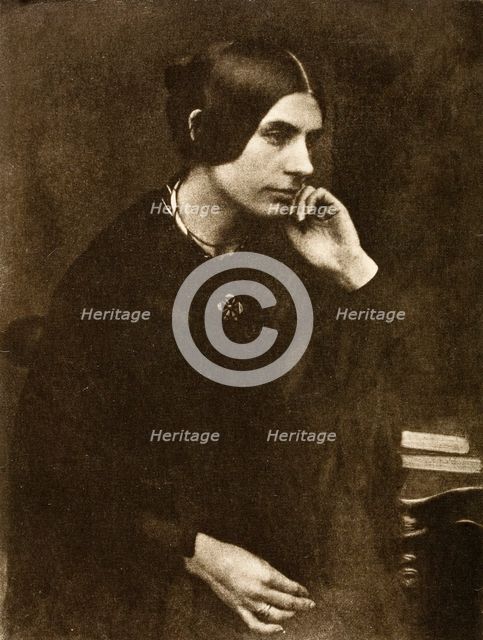 Eleanor Rigby, Printed c.1910. Creators: David Octavius Hill, Robert Adamson.