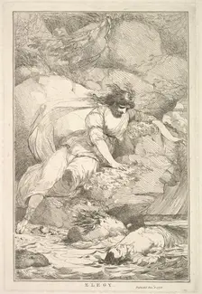 Elegy (from Fifteen Etchings Dedicated to Sir Joshua Reynolds), December 8, 1778. Creator: John Hamilton Mortimer