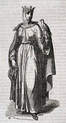 Eleonor of England, 1852. Creator: Coderch