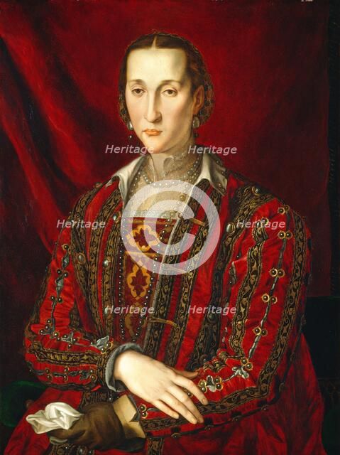 Eleonora di Toledo, c. 1560. Creator: Agnolo Bronzino.