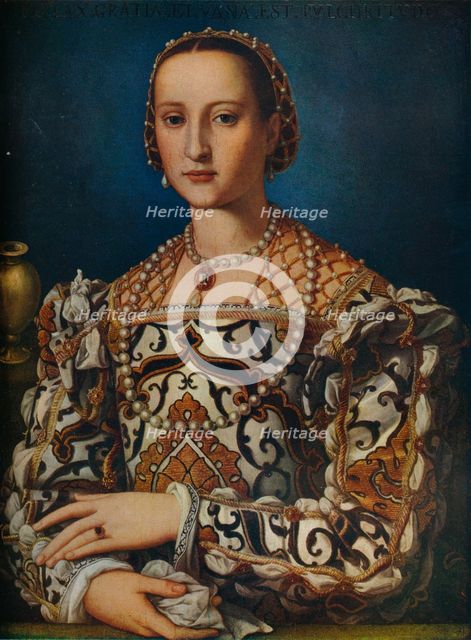 'Eleonora di Toledo,' c1562-1572, (1930). Creator: Agnolo Bronzino.