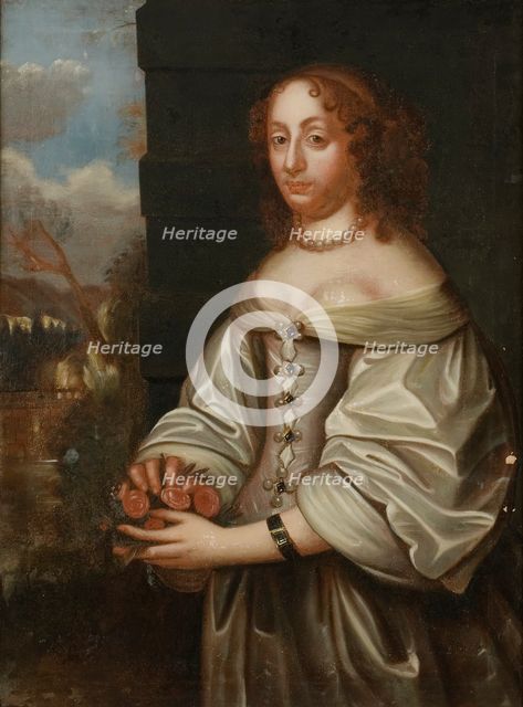 Eleonora Katarina, 1626-1692, Princess of Zweibrücken Landcountess of Hesse-Es, 17th century. Creator: Anon.