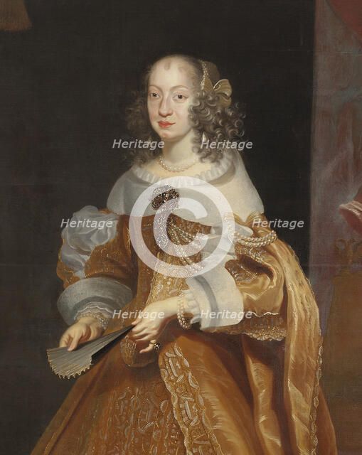 Eleonora of Gonzaga 1630-1686, 1650s. Creator: Frans Luycx.