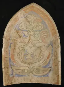 Element from a Stalactite Squinch (Muqarnas), Iran, 10th century. Creator: Unknown