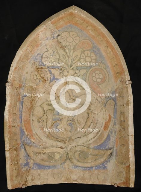 Element from a Stalactite Squinch (Muqarnas), Iran, 10th century. Creator: Unknown.