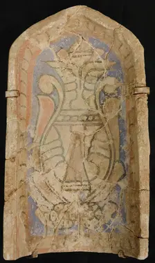 Element from a Stalactite Squinch (Muqarnas), Iran, 10th century. Creator: Unknown