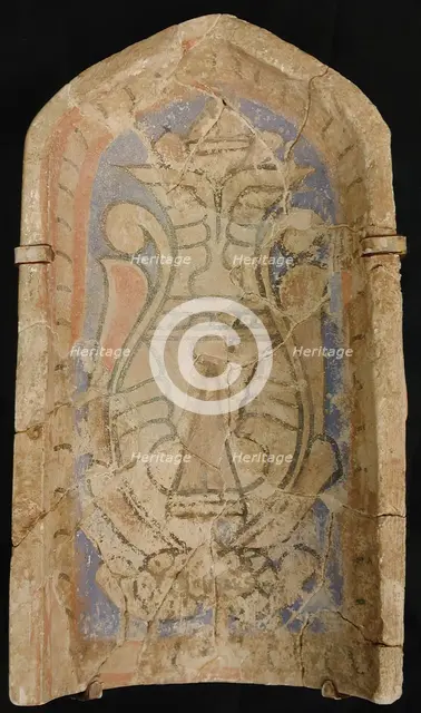 Element from a Stalactite Squinch (Muqarnas), Iran, 10th century. Creator: Unknown.
