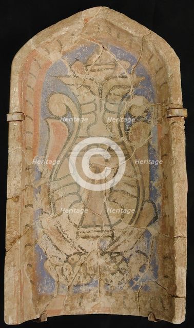 Element from a Stalactite Squinch (Muqarnas), Iran, 10th century. Creator: Unknown.