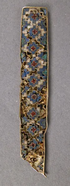 Element of a Border for an Icon Frame, Byzantine, 10th century. Creator: Unknown