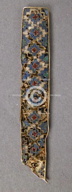 Element of a Border for an Icon Frame, Byzantine, 10th century. Creator: Unknown.