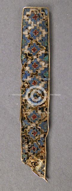 Element of a Border for an Icon Frame, Byzantine, 10th century. Creator: Unknown.