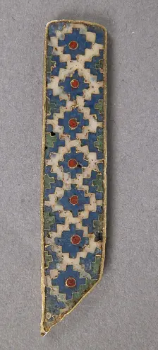 Element of a Border for an Icon Frame, Byzantine, 10th century. Creator: Unknown