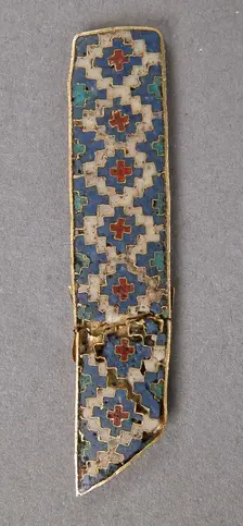 Element of a Border for an Icon Frame, Byzantine, 10th century. Creator: Unknown