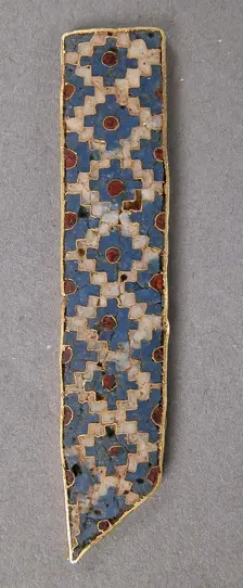 Element of a Border for an Icon Frame, Byzantine, 10th century. Creator: Unknown
