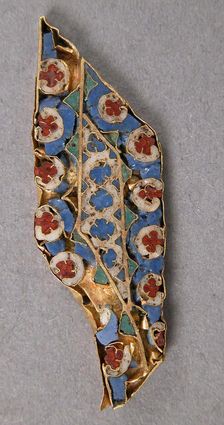 Element of a Border for an Icon Frame, Byzantine, 10th century. Creator: Unknown