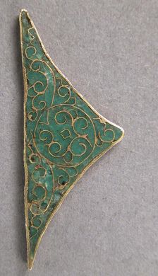 Element of an Icon Frame, Byzantine, 11th century. Creator: Unknown