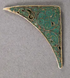 Element of an Icon Frame, Byzantine, 11th century. Creator: Unknown