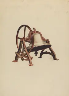 Elementary School Bell, 1935/1942. Creator: Gerald Transpota