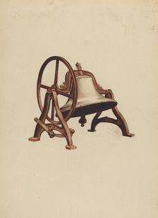 Elementary School Bell, 1935/1942. Creator: Gerald Transpota