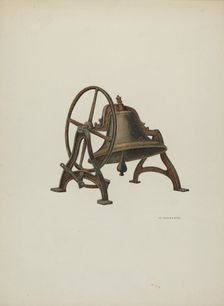 Elementary School Bell, 1940. Creator: William Kieckhofel
