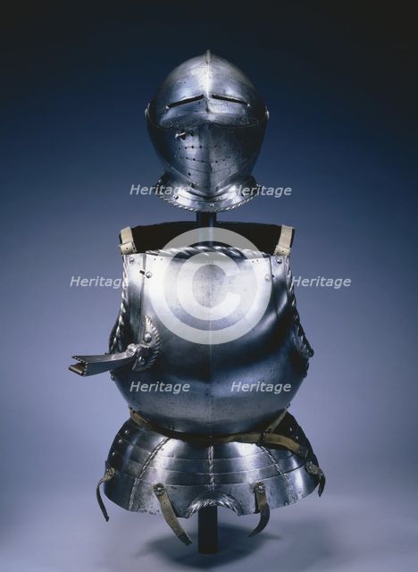 Elements from a Partial Suit of Armor, c. 1510-1530. Creator: Unknown.