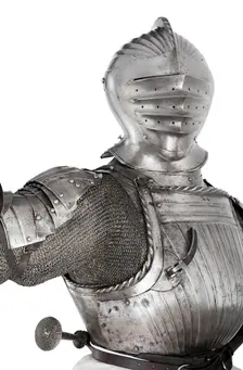 Elements of Composite Armor, Austria, c. 1520 with later additions. Creator: Unknown