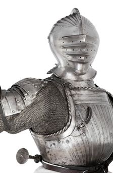 Elements of Composite Armor, Austria, c. 1520 with later additions. Creator: Unknown
