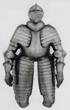 Elements of a Half Armor for Foot Tournament at the Barriers, Augsburg, c. 1590. Creator: Unknown
